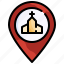 church, location, catholic, position, maps 