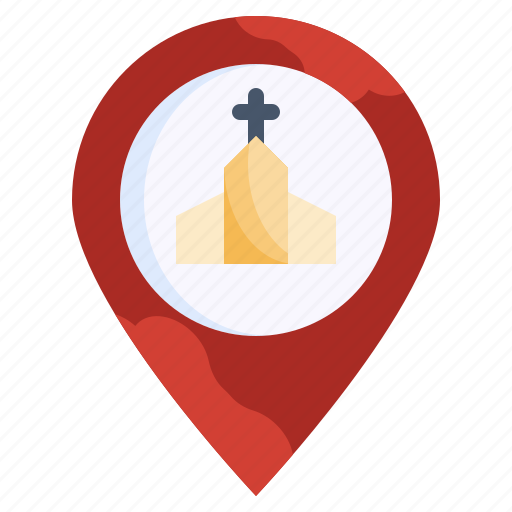 Church, location, catholic, position, maps icon - Download on Iconfinder