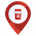restaurant, maps, location, pin, food