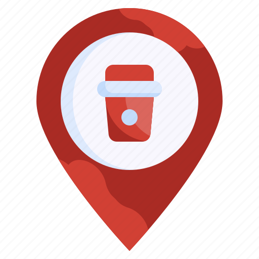 Restaurant, maps, location, pin, food icon - Download on Iconfinder