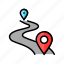 map, pointer, delivery, location, pin, point 