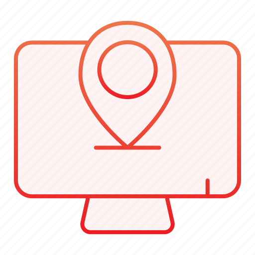 Digital, internet, technology, computer, map, screen, gps icon - Download on Iconfinder