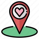 dating, honeymoon, wedding, location, add, place, address