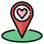 dating, honeymoon, wedding, location, add, place, address 