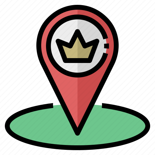 Vip, premium, exclusive, location, navigator icon - Download on Iconfinder