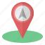 navigation, address, gps, compass, map, marker 