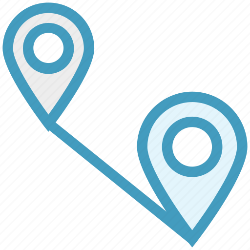 Gps, location pins, locations, map pins, marker, navigation, pins icon - Download on Iconfinder