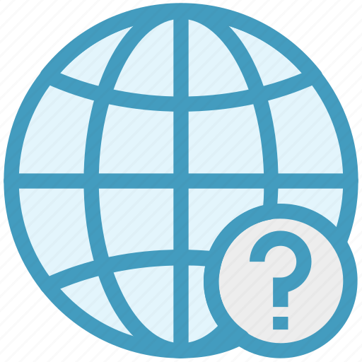 Country, earth, globe, location, map, question mark, world icon - Download on Iconfinder