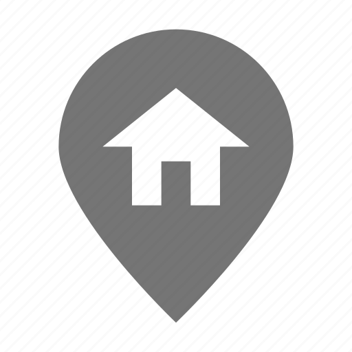Home, location, pin, house icon - Download on Iconfinder