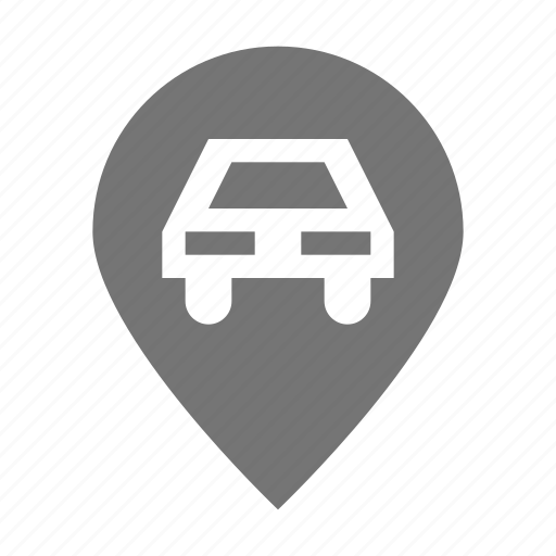 Location, parking, pin, car icon - Download on Iconfinder