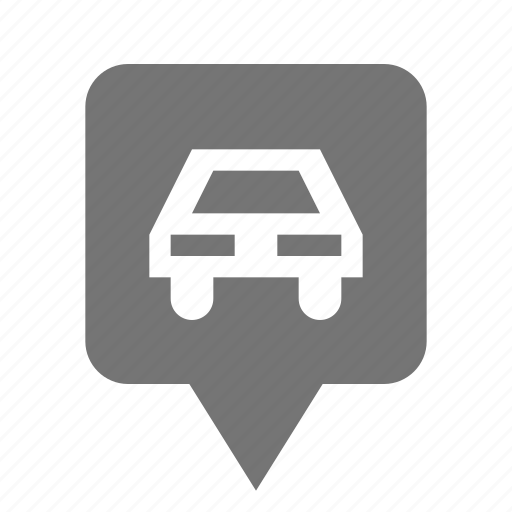 Location, parking, pin, car icon - Download on Iconfinder