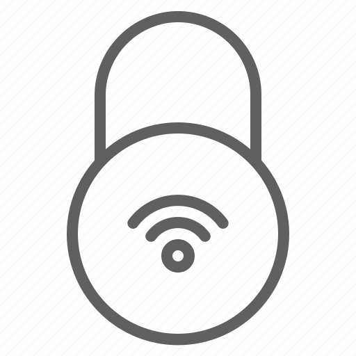 Wireless, lock, security, protection, secure, safety, password icon - Download on Iconfinder
