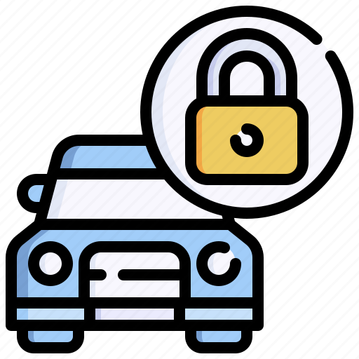 Car, lock, accessibility, security icon - Download on Iconfinder