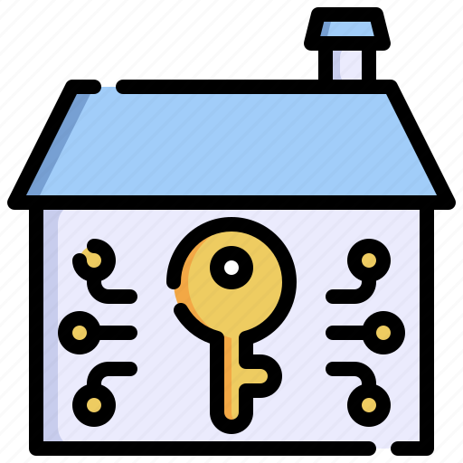 House, key, protection, security, home icon - Download on Iconfinder