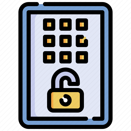 Password, code, electronics, security, protection icon - Download on Iconfinder