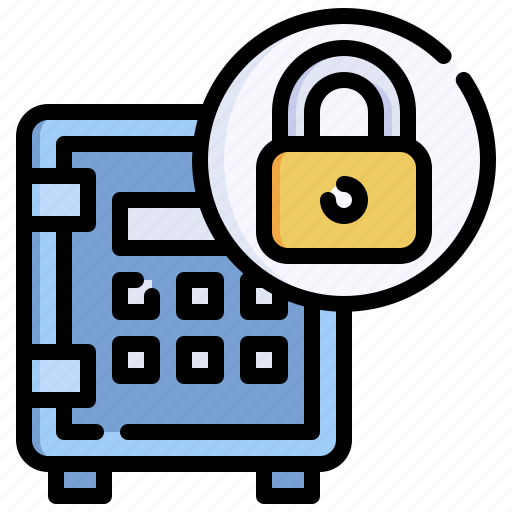 Safe, box, deposit, money, lock, security icon - Download on Iconfinder