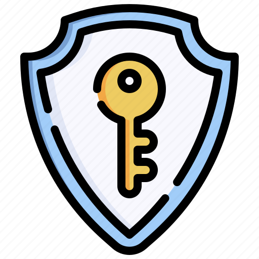 Shield, security, protection, insurance, key icon - Download on Iconfinder