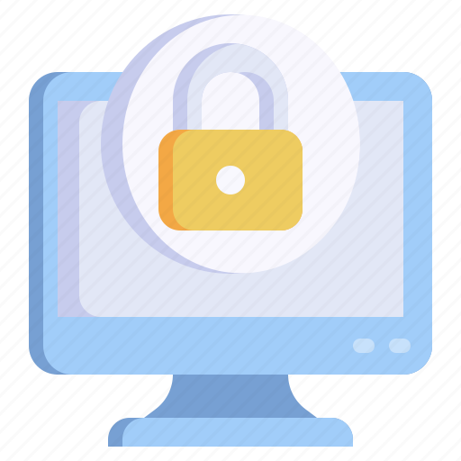 Computer, confidential, lock, security icon - Download on Iconfinder