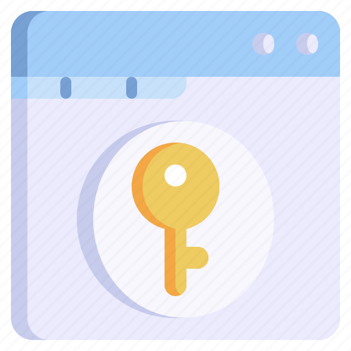 Web, browser, key, security, www icon - Download on Iconfinder
