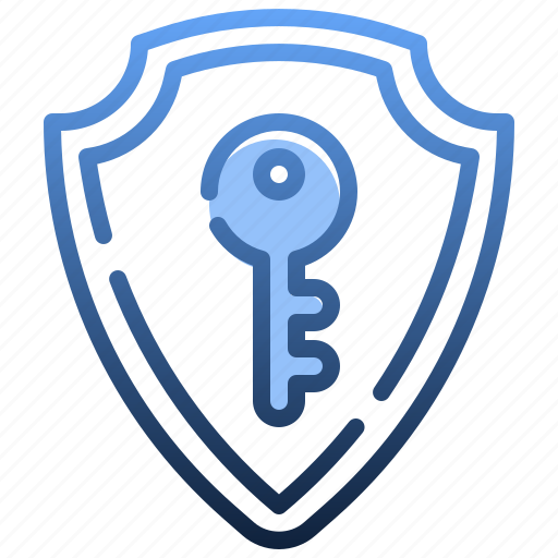 Shield, security, protection, insurance, key icon - Download on Iconfinder