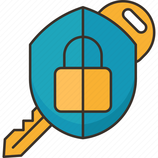 Key, protect, secure, lock, safeguard icon - Download on Iconfinder