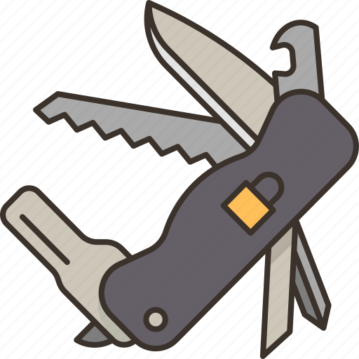 Knife, pocket, corkscrew, open, multipurpose icon - Download on Iconfinder