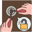 lockpicker, door, open, unlock, locksmith 