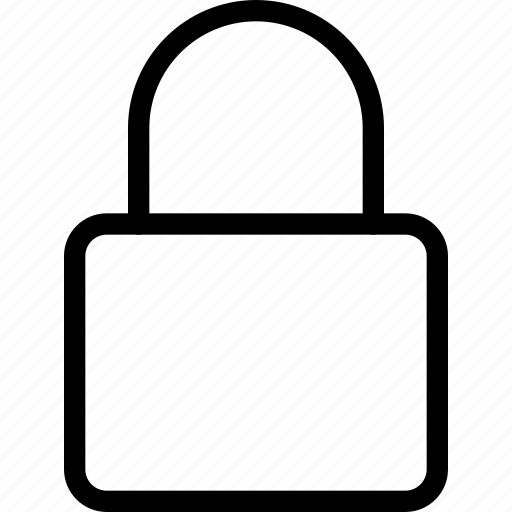 Lock, essentials, login, padlock icon - Download on Iconfinder