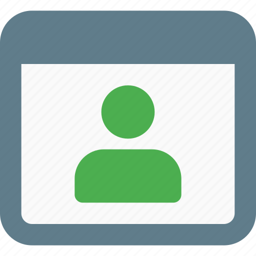 User, browser, essentials, avatar icon - Download on Iconfinder