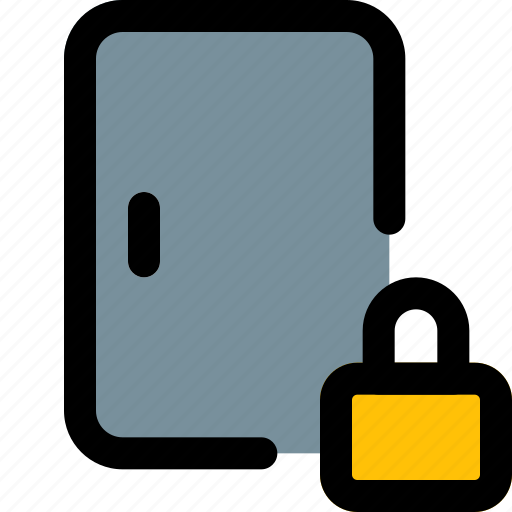 Door, lock, essentials, login, padlock icon - Download on Iconfinder