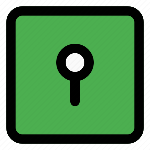 Keyhole, essentials, login, lock, security icon - Download on Iconfinder