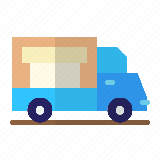 Delivery, truck, delivery truck, shipping, package icon - Download on Iconfinder
