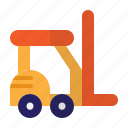 forklift, delivery, truck, logistic, warehouse