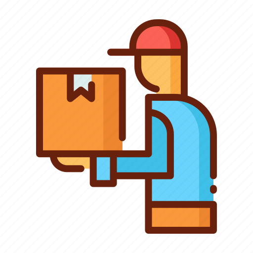 Delivery, distribution, man, package, service, shipping icon - Download on Iconfinder