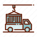 cargo, delivery, distribution, package, service, shipping
