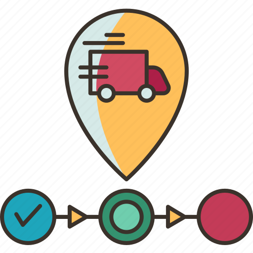 Delivery, tracking, location, status, arrival icon - Download on Iconfinder