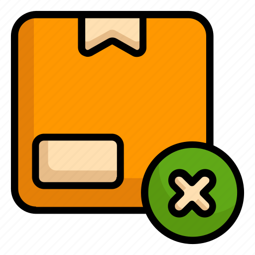 Box, cancel, delivery, logistic, package icon - Download on Iconfinder