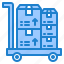 delivery, logistic, parcel, box, shipping, trolley 