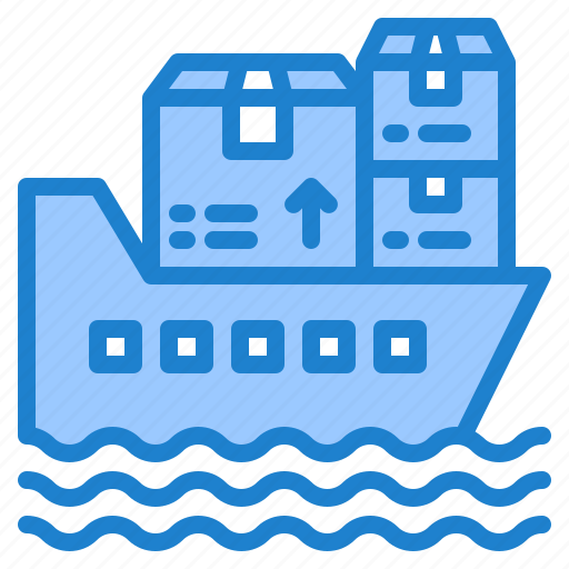 Ship, transporation, delivery, logistic, shipping icon - Download on Iconfinder