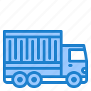 truck, container, delivery, logistic, transport