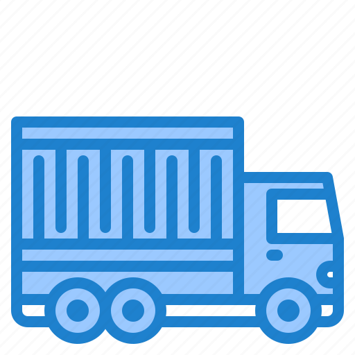 Truck, container, delivery, logistic, transport icon - Download on Iconfinder