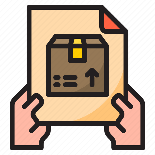 Delivery, logistic, parcel, box, shipping, file icon - Download on Iconfinder