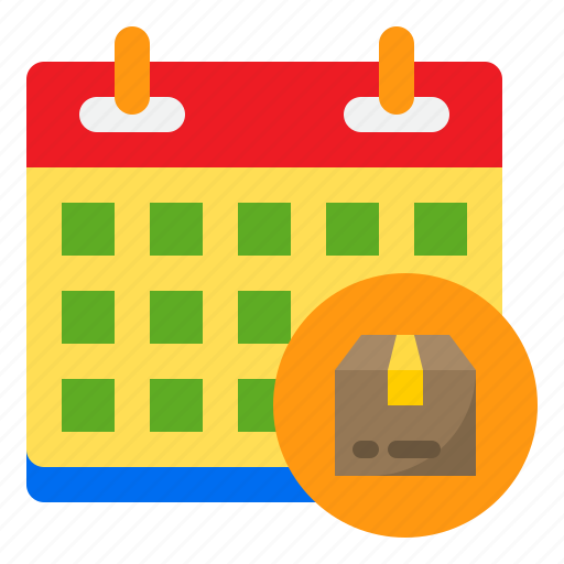 Calendar, delivery, logistic, shipping, datetime icon - Download on Iconfinder