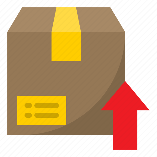 Delivery, logistic, parcel, box, upload, shipping icon - Download on Iconfinder