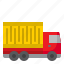 truck, container, delivery, logistic, transport 