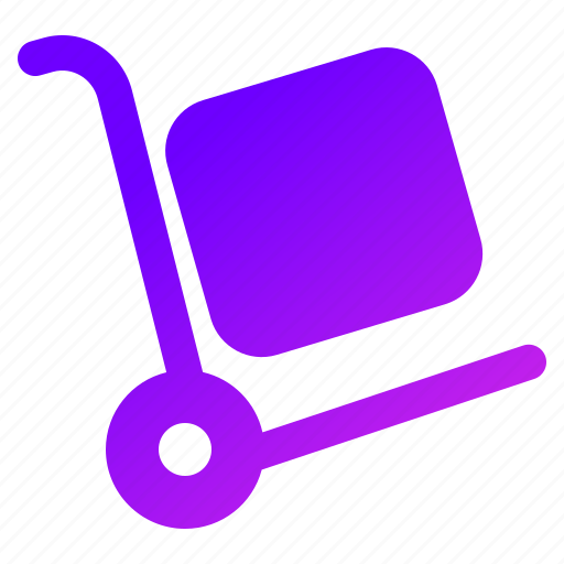 Package, cart, transport, trolley, delivery icon - Download on Iconfinder