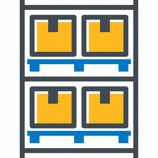 Box, boxes, cargo, logistic, pallet, storage, warehouse icon - Download on Iconfinder