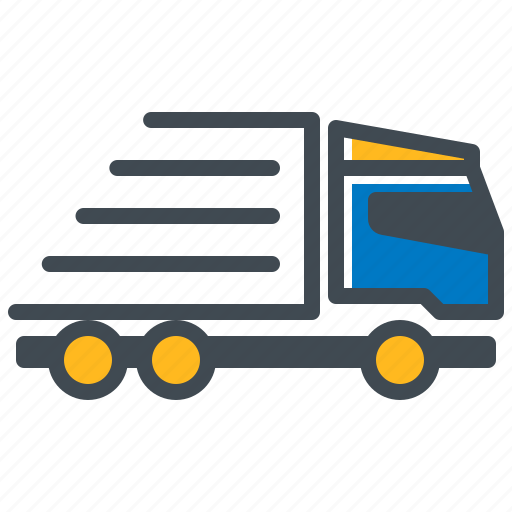 Delivery, logistic, shipping, transport, transportation, truck, vehicle icon - Download on Iconfinder