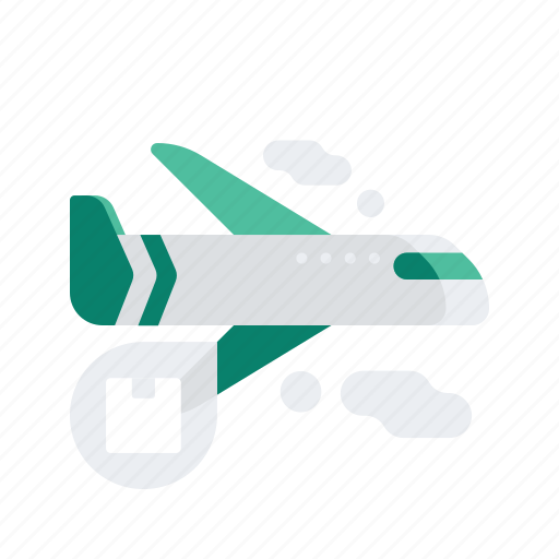 Air, airplane, delivery, logistic, package, transport, transportation icon - Download on Iconfinder
