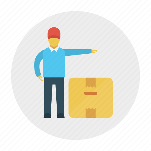 Box, boy, carton, delivery, parcel icon - Download on Iconfinder